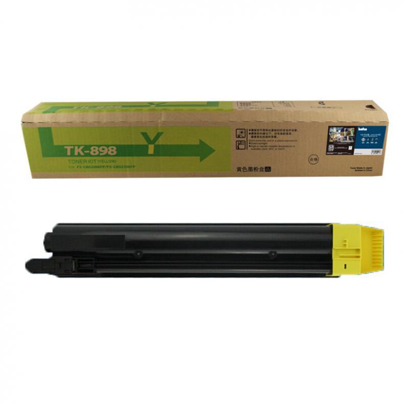 得印（befon） TK-898 粉盒 PLUS版 6000页 （单位：支） 适用京瓷C8020 黄色