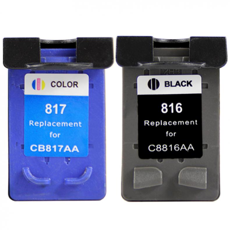 得印（befon） HP816/817 墨盒套装 黑色600页彩色450页 （单位：盒） 适用惠普HP D2468/2368/2360/F2288/1218/4308 四色