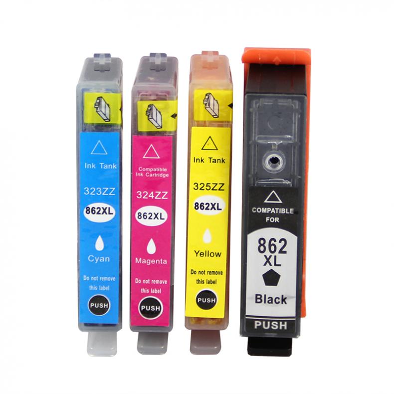 得印（befon） H-862XL 墨盒套装 黑色550页彩色350页 （单位：盒） 适用惠普HP B8558/C5388/D5468/C309A/B110A/6510 四色