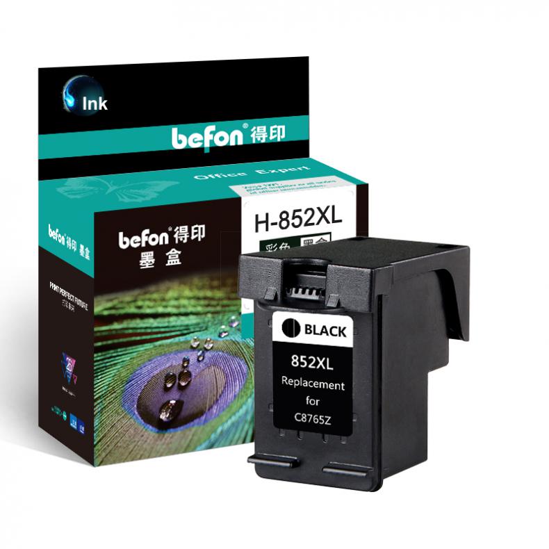 得印（befon） H-852 墨盒 600页 （单位：个） 适用HP2358/6848/6548/5740/5748/6520/6540/9808/9868 黑色