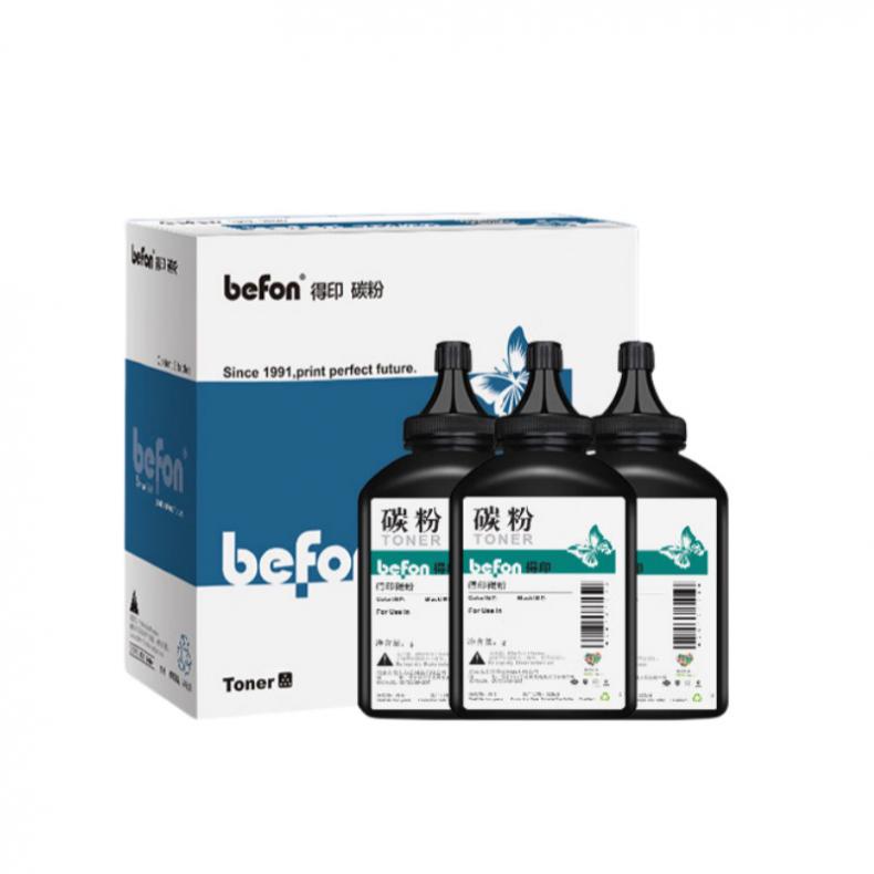 得印（befon） CF218A 碳粉盒套装 50g/瓶 3瓶/组 （单位：组） 适用HP M104a/M104w 黑色