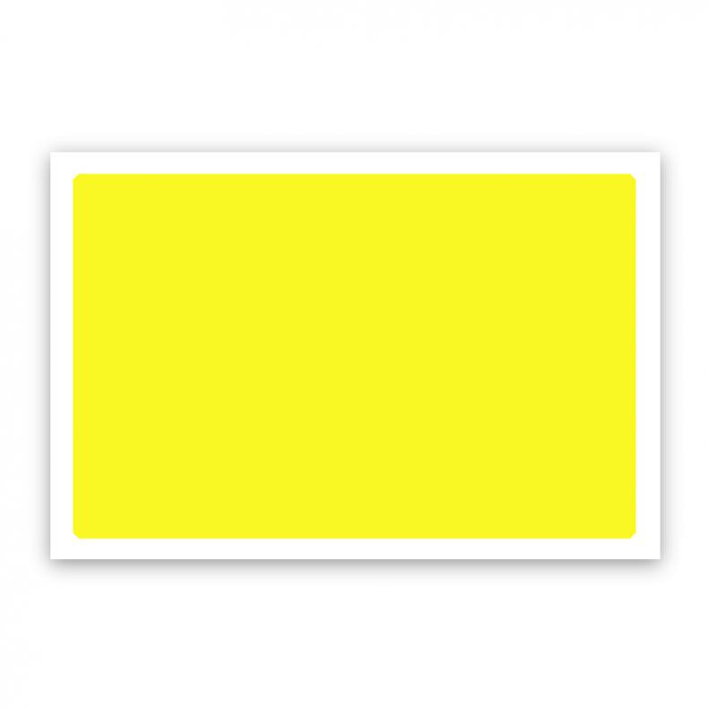  R0432 标签胶贴 100mm*70mm （单位：个）  黄色