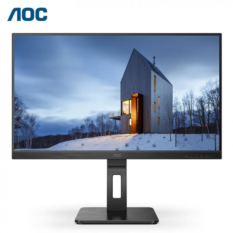 AOC Q27P2U 电脑显示器 27英寸 （单位：台）  黑色