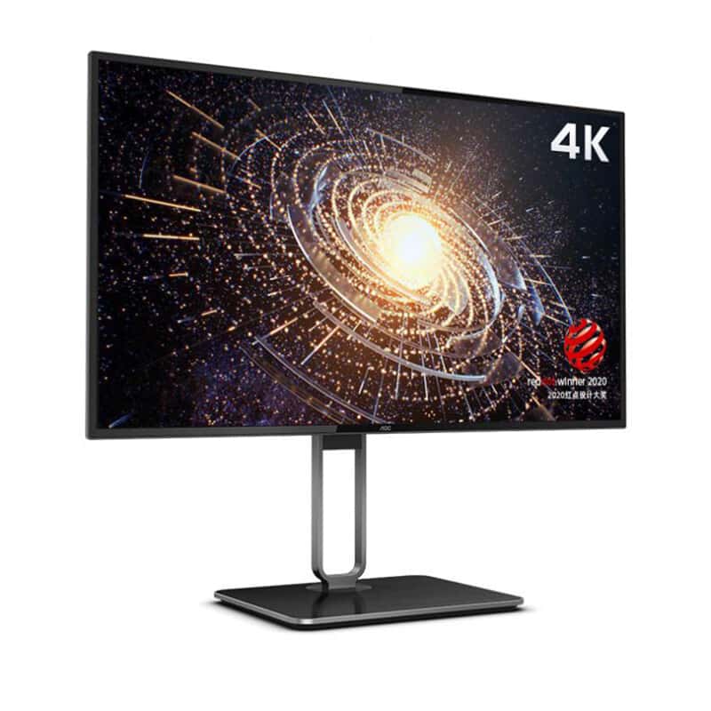 AOC U27U2S 4K电脑显示器 27英寸 （单位：台） 黑色