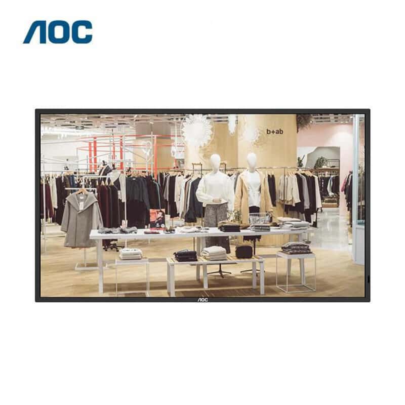 AOC 43X5 广告机 43英寸 （单位：台） 黑色