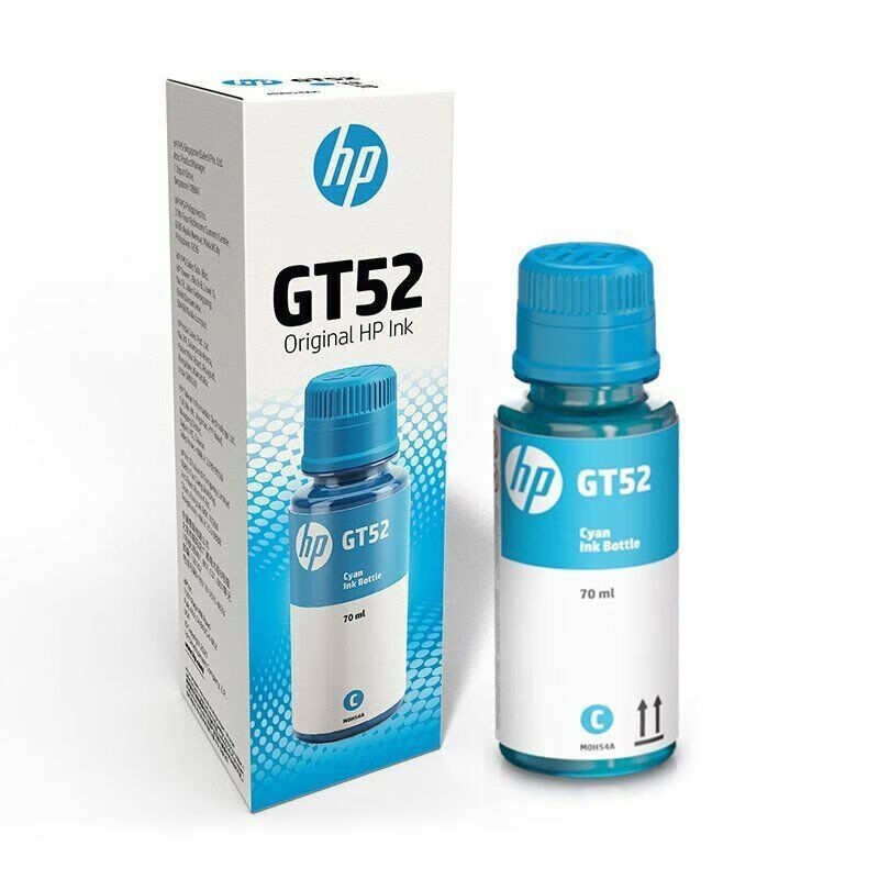 惠普（HP） GT-52 墨水 8000页 （单位：个） 青色