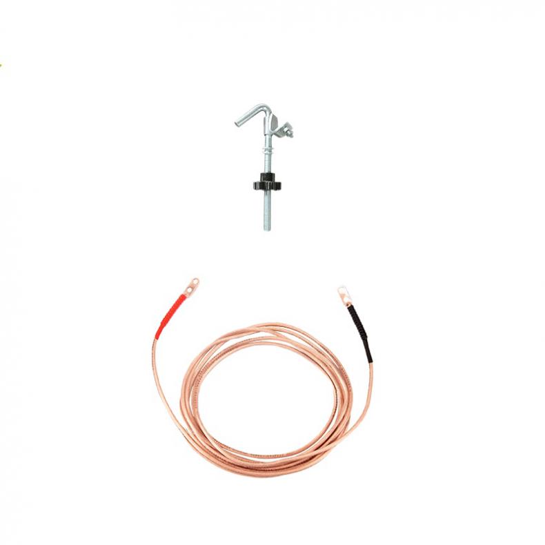 金能电力（JINNENGDIANLI） 1500V 高压接地线 70mm²接地线6米+钩夹 （单位：套）  