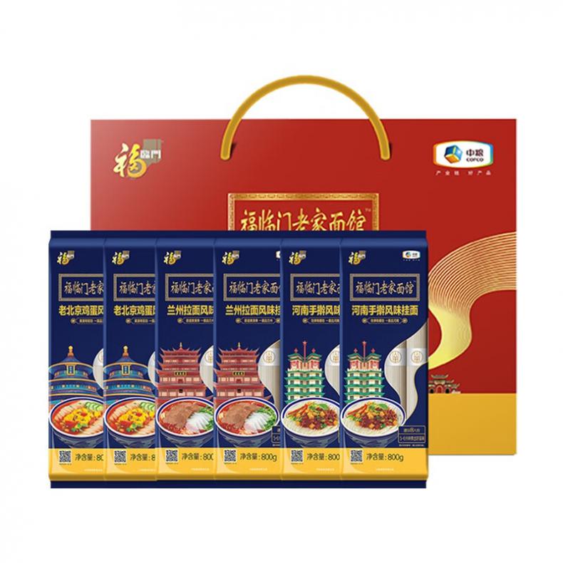 福临门 老家面 面馆礼盒 4800g （单位：盒）  