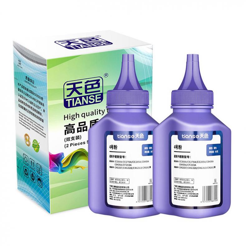 天色（TIANSE） CC388A 碳粉套装 80g/瓶 2瓶/组 （单位：组） 适用惠普M1136 P1007 P1108 黑色