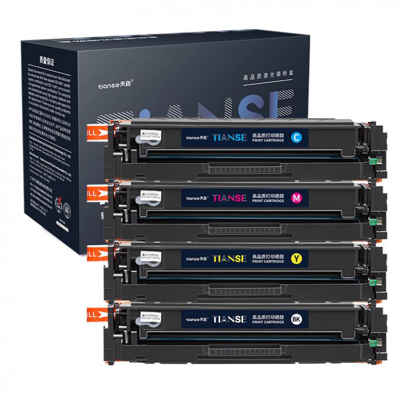 天色（TIANSE） CF510A 高清版硒鼓套装 5400页 （单位：套） 适用于HP M154a 黑彩四色