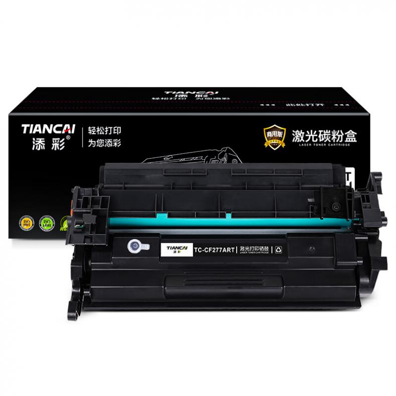 添彩 TC-CF277ART 商用版硒鼓带芯片 3100页 （单位：支） 适用于HP LaserJet Pro M429dw/M429fdn/M429fdw 黑色