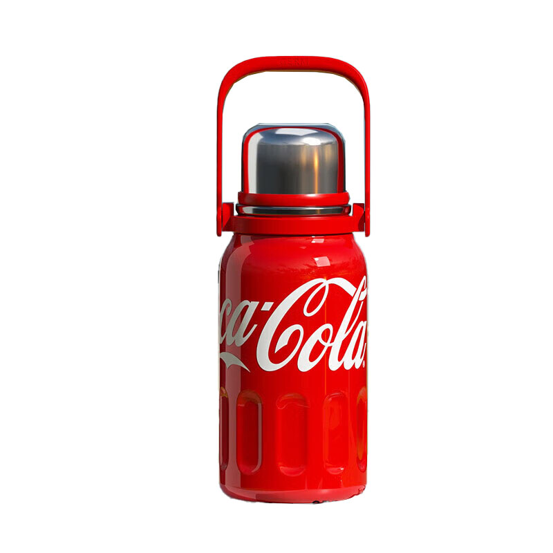 格沵 GE-CK23AW-B35 可口可乐联名款律动保温杯 800ml （单位：个）  可乐红