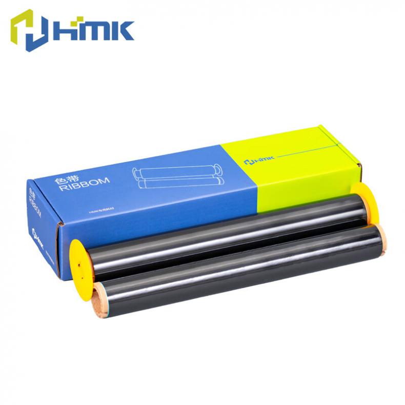 汇旻科（HMK） 265mm*76m 标签机色带 1卷/盒 （单位：盒） 黑色