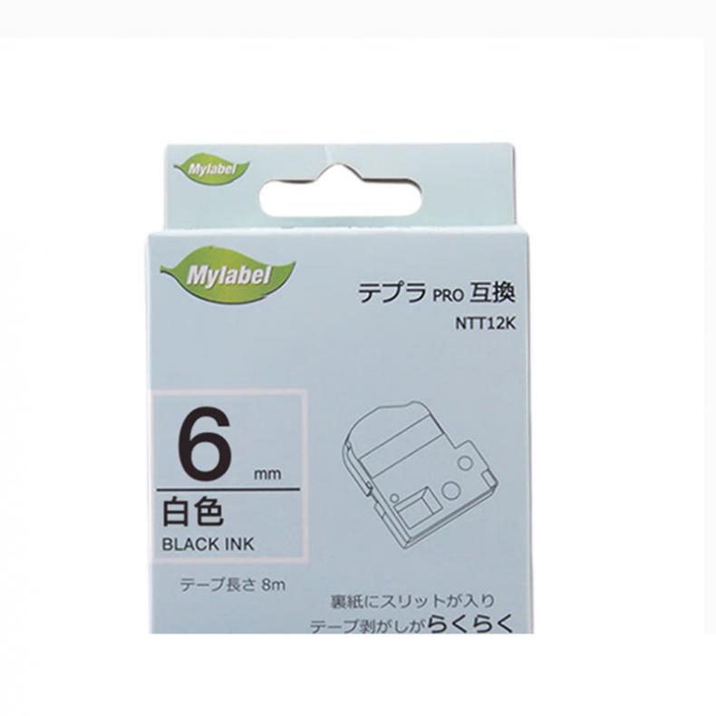 汇旻科（HMK） GE-06BY 标签标贴 6mm*8米 （单位：盒） 白色