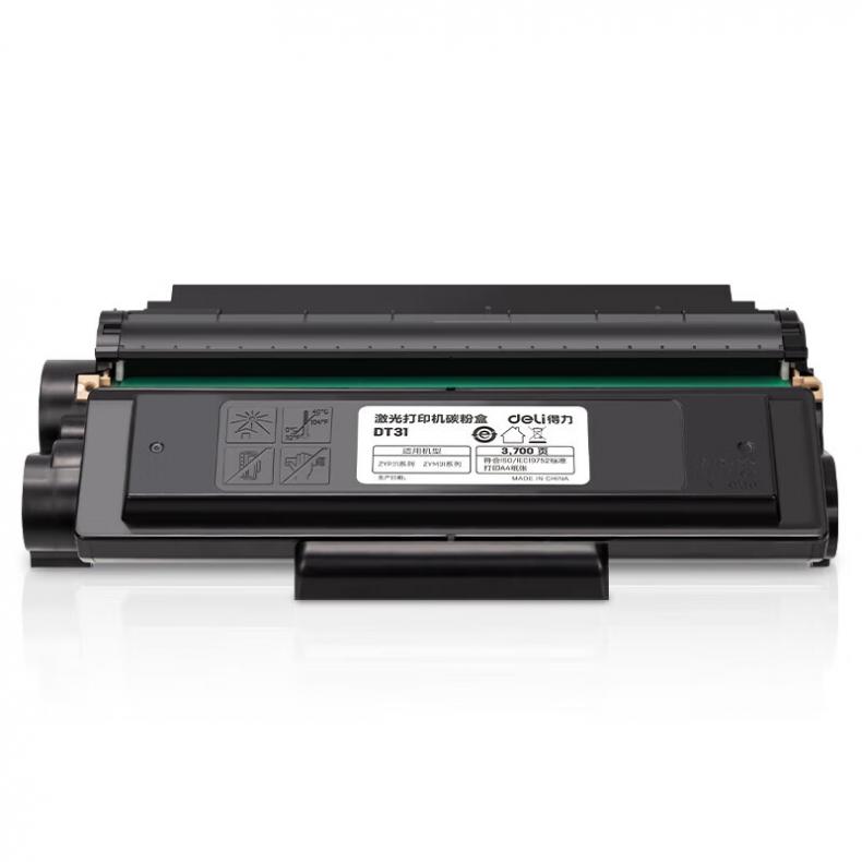  DT31 硒鼓 3700页 （单位：只） 适配机型得力ZYM31/ZYP31系列 黑色