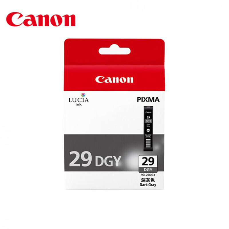  PGI-29DGY 墨盒  （单位：盒） 适用于PRO-1 深灰色