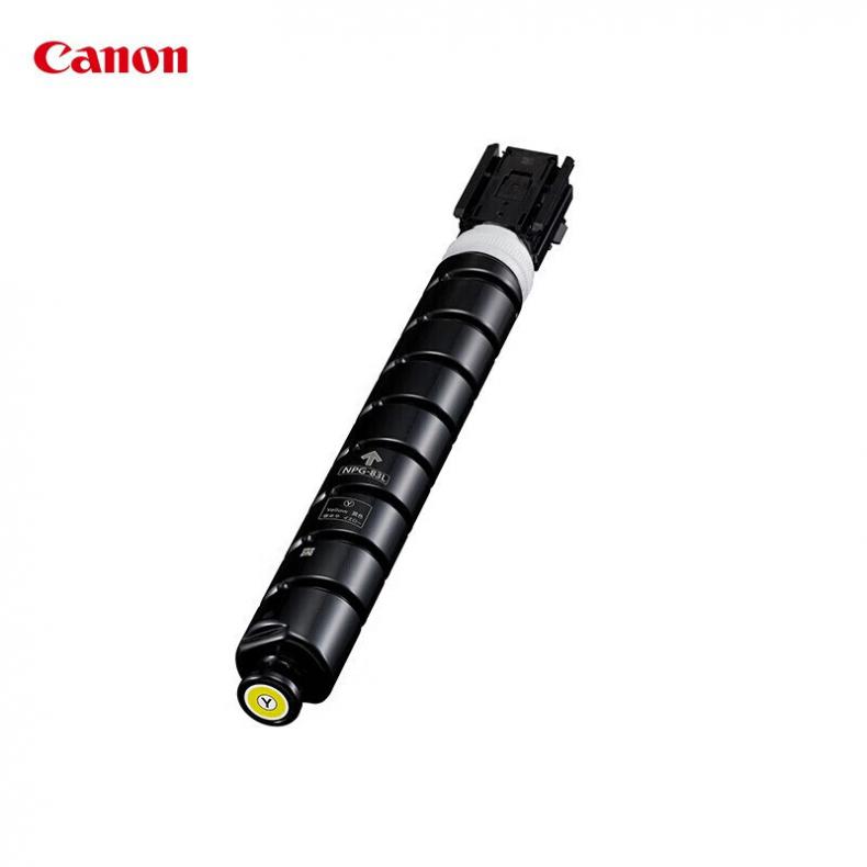 佳能（Canon） NPG-83 TONER Y 墨粉 60000页 （单位：支） 适用于佳能iRAC5840/5850/5860/5870 黄色