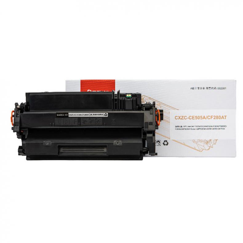  CXZC-CE505A/CF280AT 易加粉激光碳粉盒 2700页 （单位：个） 适用HP LaserJet P2035/P2035N/P2050/P2055/P2055D/P2055DN 黑色