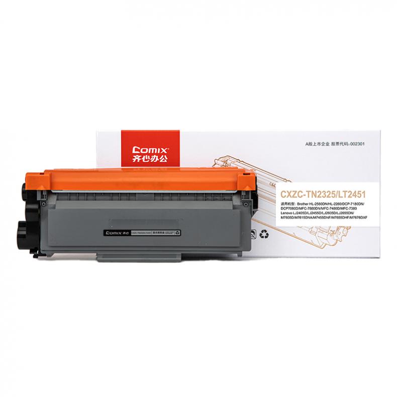  CXZC-TN2325/LT2451 碳粉盒 2600页 （单位：个） 适用Brother HL2560/2260/DCP7180/7080D/MFC7380 黑色