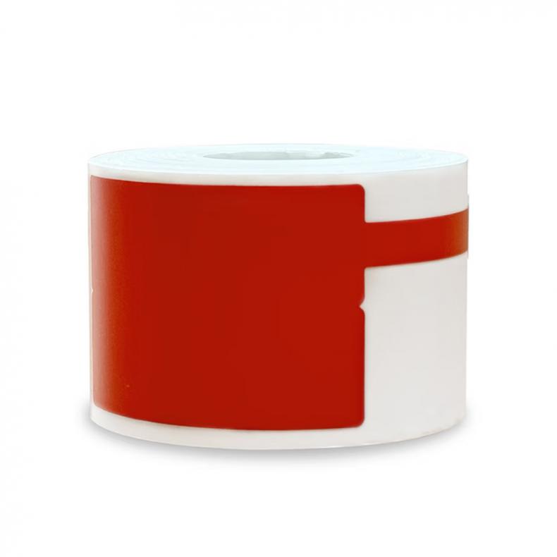  QTBQ-30*45-200P 标签标牌异型胶贴 200片/卷 （单位：个）  红色