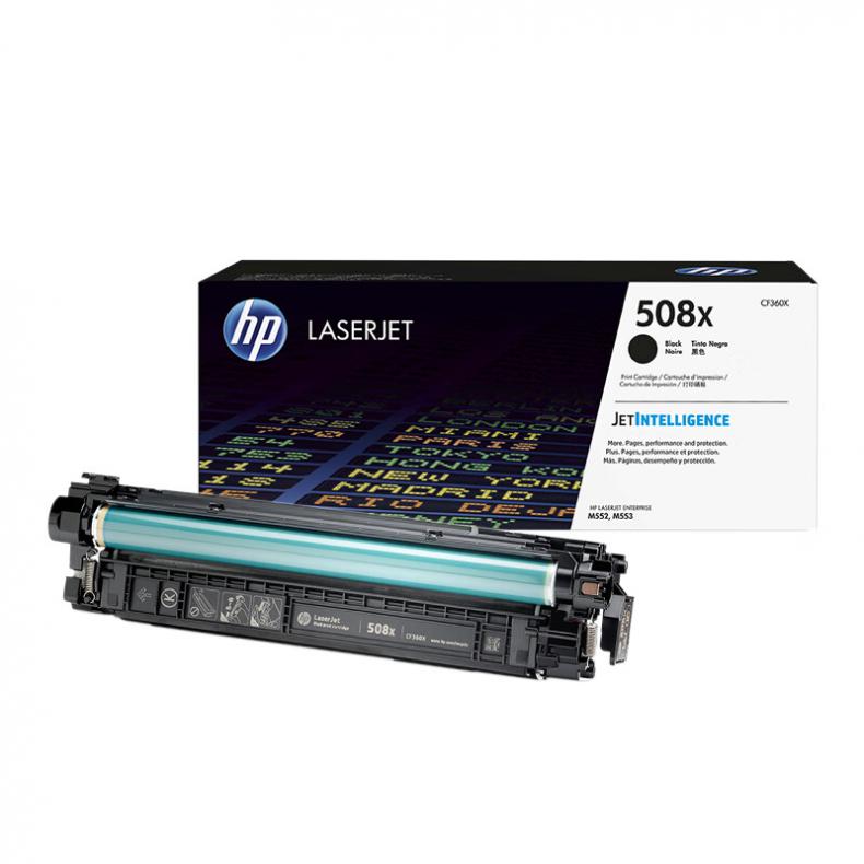 惠普（HP） 508X CF360X 原装大容量硒鼓 12500页 （单位：只） 适用于M552/M553/M577 黑色