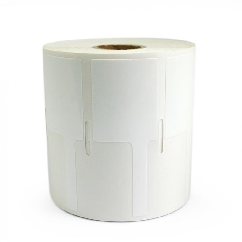  GW09-01 打印标签 40mm*32mm+40mm 500片/卷 （单位：卷）  白色