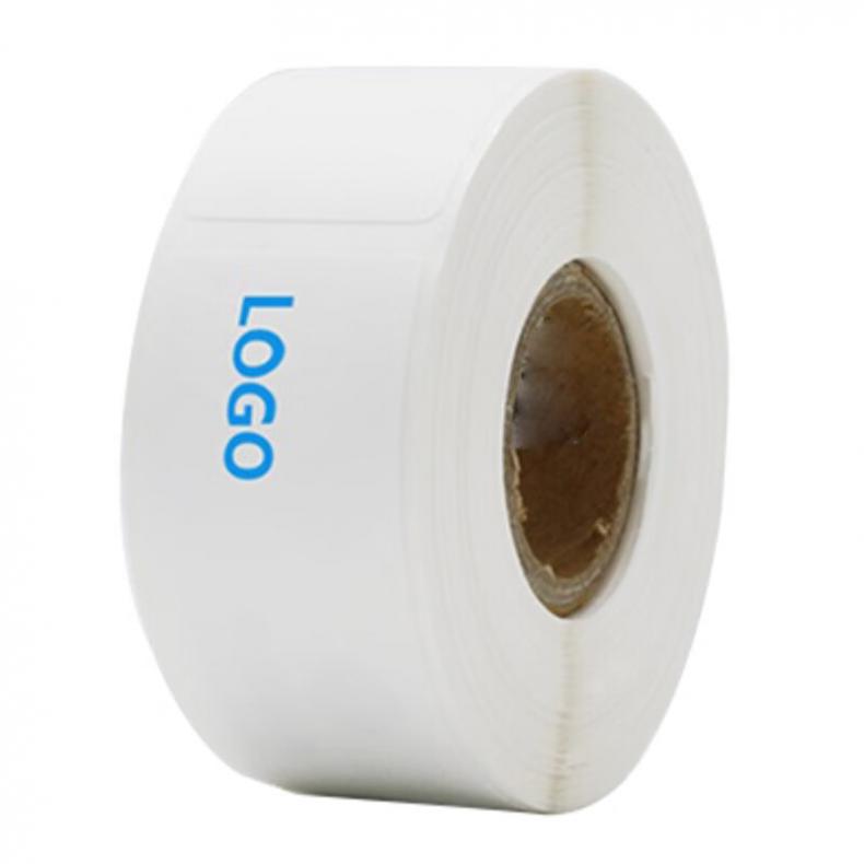  LC022575G 打印标签纸 预印LOGO 25mm*75mm 200张/卷 （单位：卷）  白色