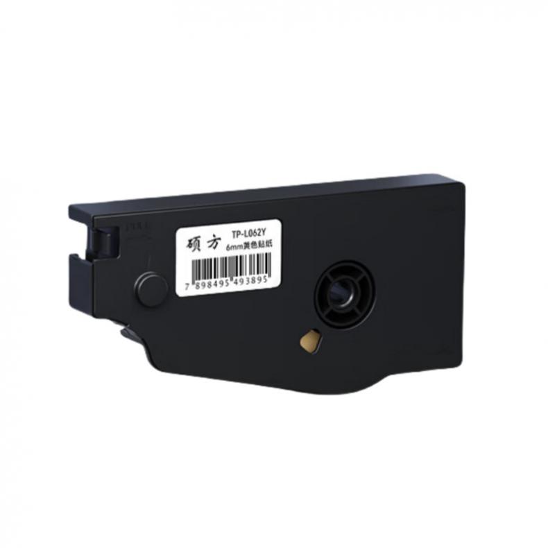 硕方（SUPVAN） TP-L062Y 线号机贴纸贴纸 6mm*16m （单位：盒） 黄色