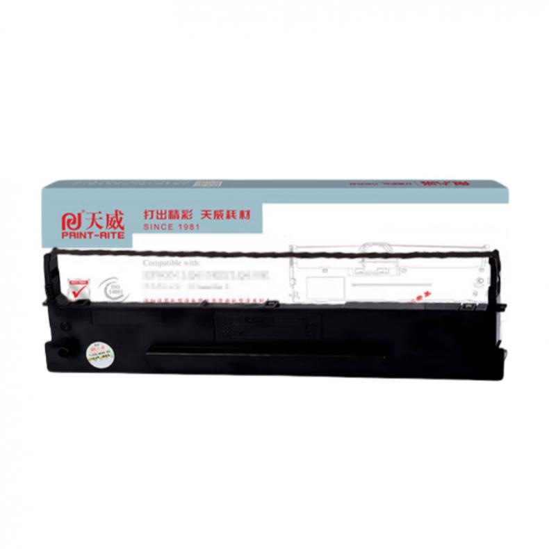 天威（PrintRite） DS1100 色带架 含芯 12.7mm*21m 左扭架 （单位：支） 适用于DASCOM-DS1100 黑色