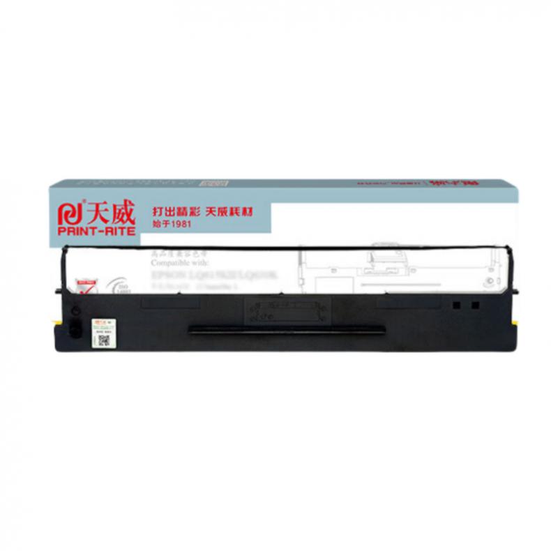 天威（PrintRite） DS700 色带架 含芯 12.7mm*21m 左扭架 （单位：支） 适用于DASCOM-DS700 黑色