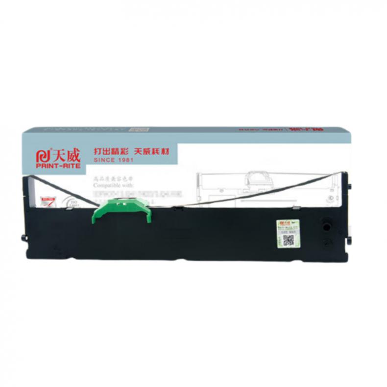 天威（PrintRite） DPK750 色带架 含芯 21m*12.7mm 右扭架 （单位：个） 适用于富士通DPK750 760 770系列 黑色