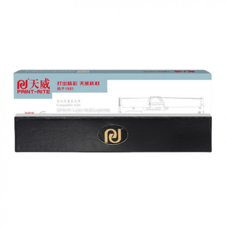 天威（PrintRite） LQ300K 色带芯 12.7mm*8m 右扭芯 （单位：盒） 适用爱普生 LQ200 300K 300K+ 305K 黑色