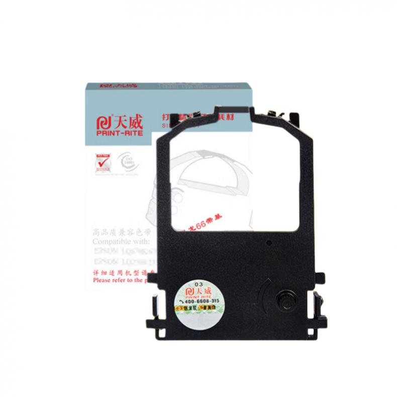 天威（PrintRite） DPK8100 色带架 含芯 8mm*1.6m 直架 （单位：只） 适用DPK8100/8200/8300/8400等 黑色