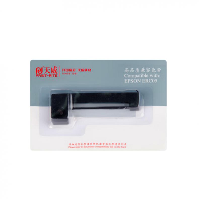  ERC05 色带架 含芯 4mm*0.17m 直架 （单位：只） 适用于爱普生EOSON ERC 150II M1501I 163 164 EC7000 黑色