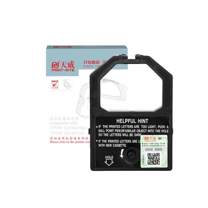 天威（PrintRite） KXP1121 色带架含芯 1.6m*8mm 直架 （单位：支） 适用于PANASONIC-1121 黑色