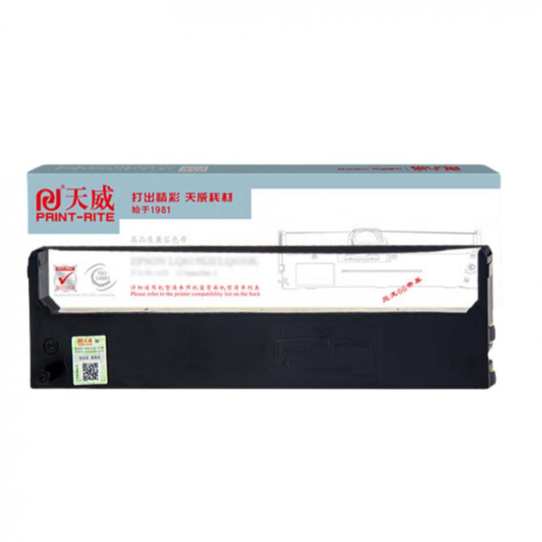 天威（PrintRite） GSX120D 色带架含芯 14m*8mm 直架 （单位：支） 适用于CITIZEN-GSX120D 黑色