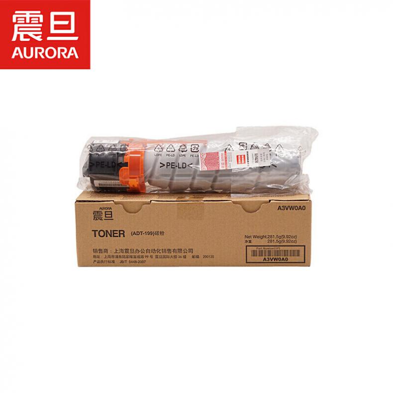 震旦(AURORA) ADT-199 标准容量碳粉 12000页 （单位：支） 适用AD208/228/248/207/227 黑色