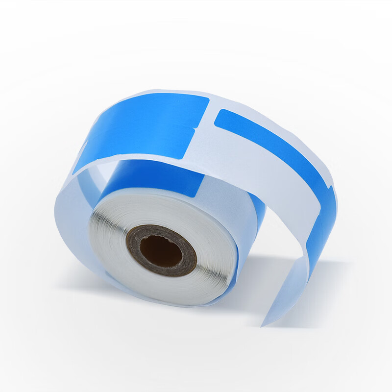 爱墨 E6-3825-40-200BU 标签胶贴 38mm*25mm+40mm （单位：盒） 蓝色