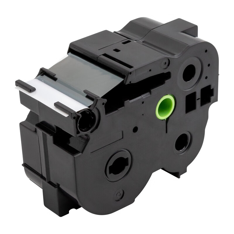 爱墨 AZE-251 标签胶贴 24mm*8m （单位：盒） 适用于Brother兄弟牌标签打印机 白底黑字