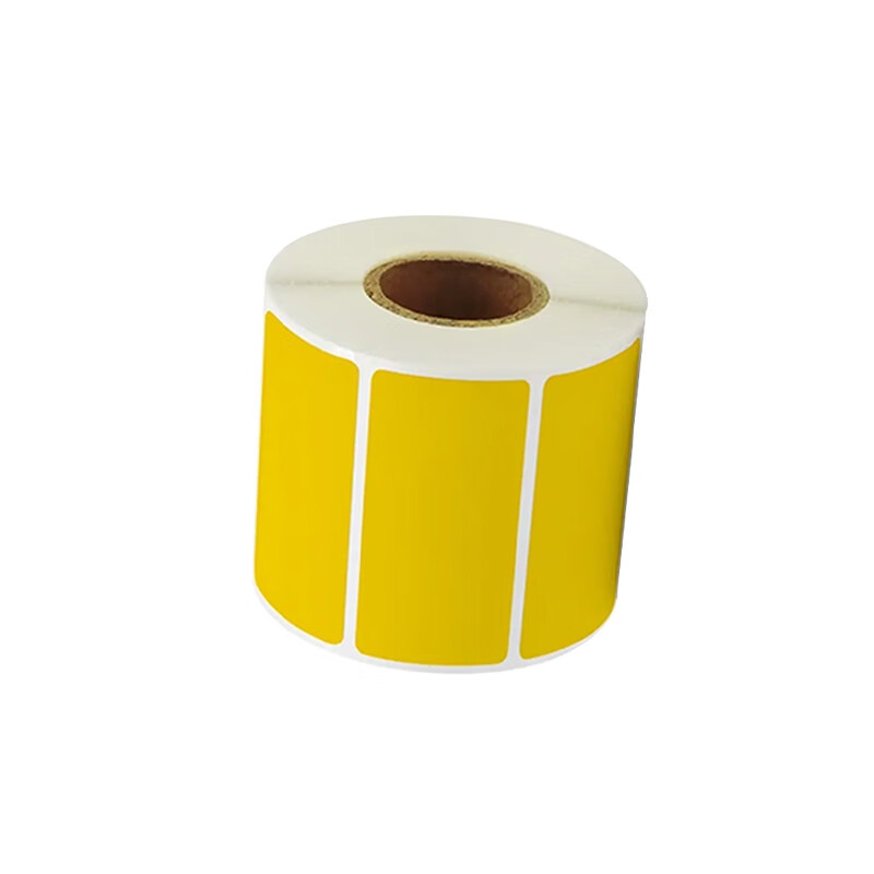  KSL6040 标签纸 60*40mm 300片/卷 （单位：盒）  黄色