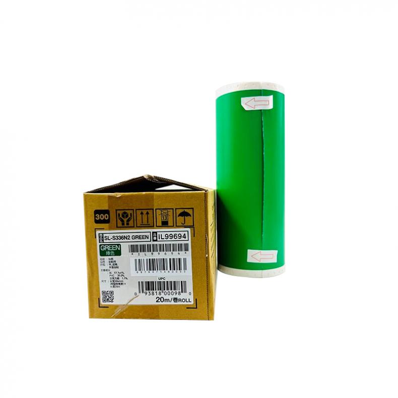 美克司（MAX） SL-S336N2 胶贴 274mm*20m （单位：卷） 适用CPM-300G系列 绿色