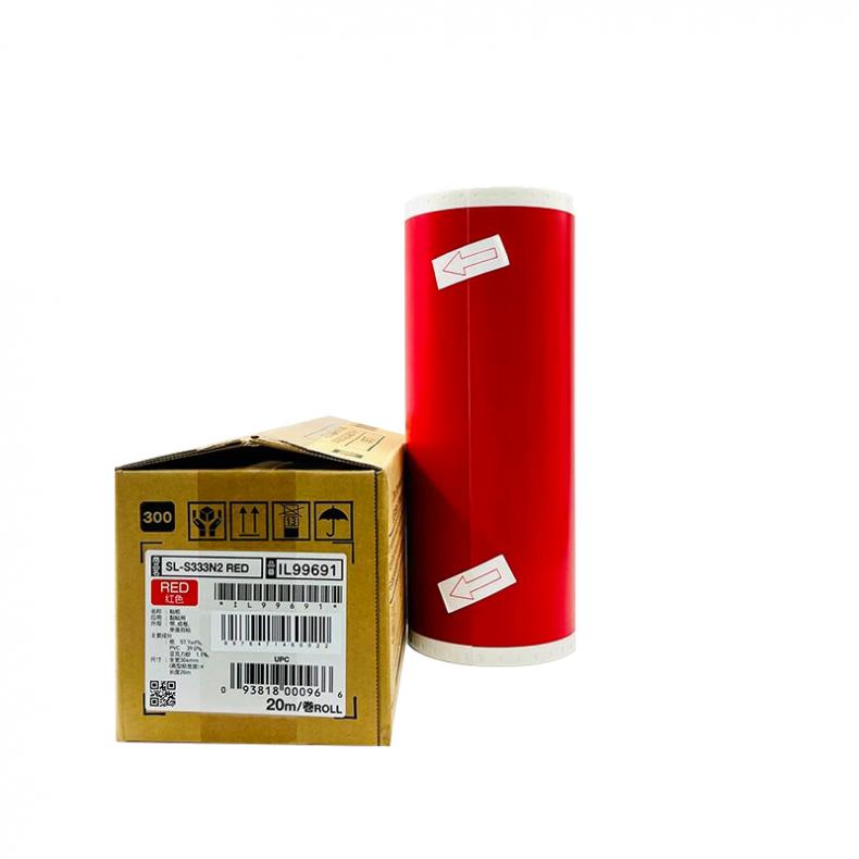 美克司（MAX） SL-S333N2 胶贴 274mm*20m （单位：卷） 适用CPM-300G系列 红色
