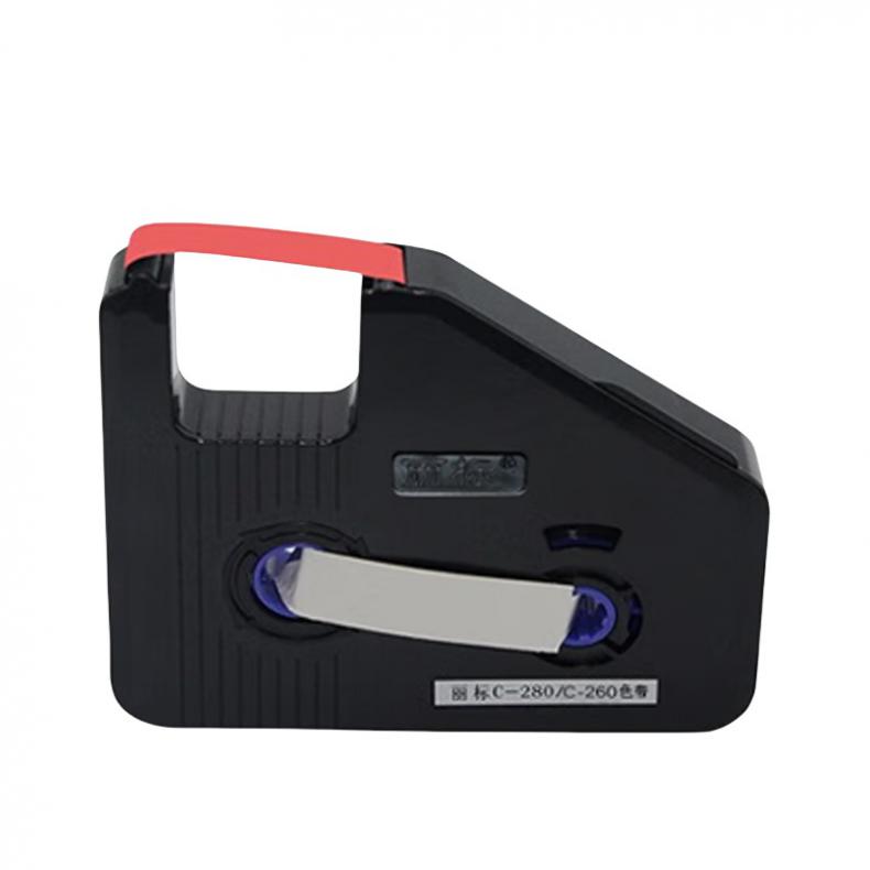  LB-280RK 标签胶贴 12mm*75m （单位：盒）  红色