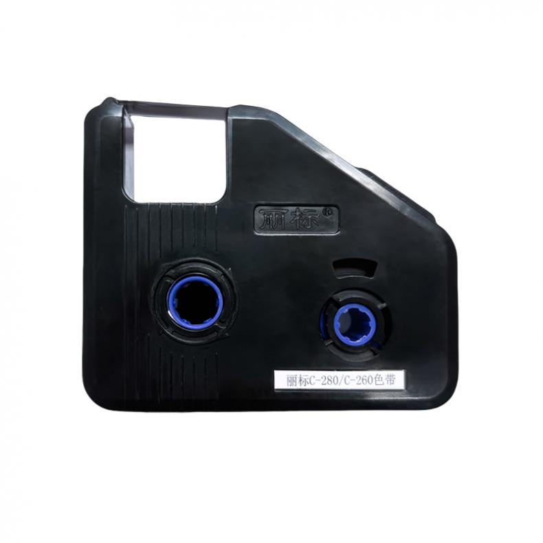  LB-280BK 标签胶贴 12mm*75m （单位：盒）  黑色