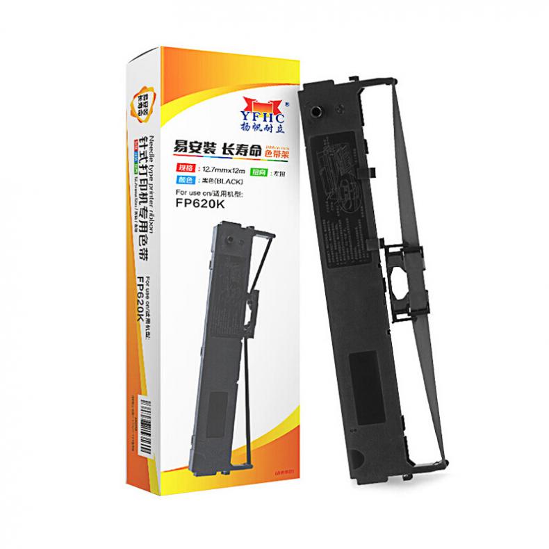 扬帆耐立（YFHC） FP620K 色带架 12.7mm*12m （单位：支） 适用映美FP620K 黑色