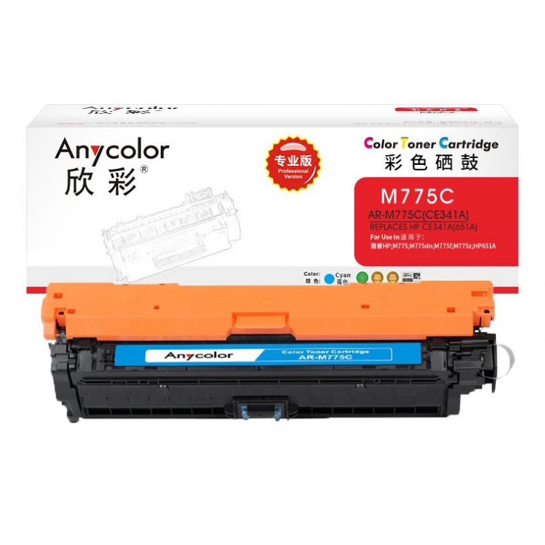 欣彩（Anycolor） AR-M775C 硒鼓 专业版 16000页 （单位：支） 适用惠普 M775 蓝色