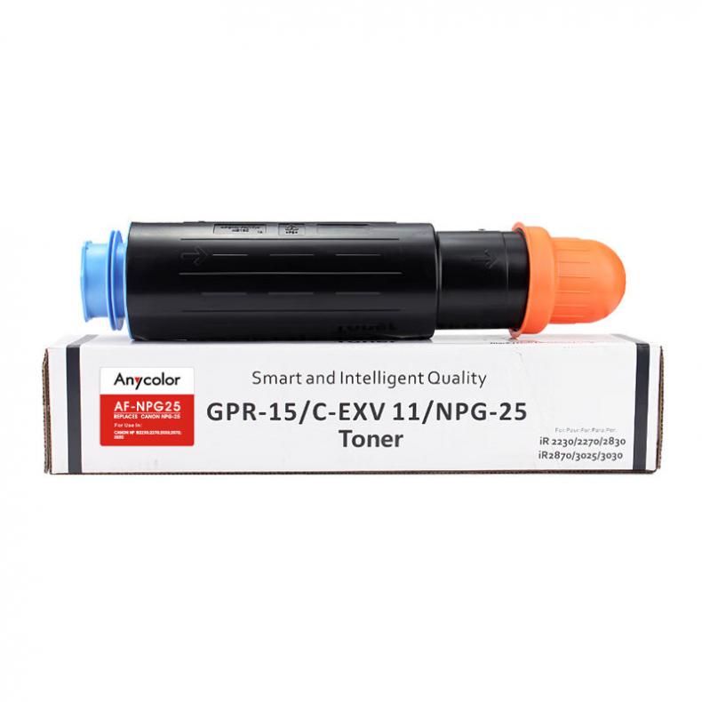 欣彩（Anycolor） AF-NPG25 粉盒 21000页 （单位：支） 适用佳能NP IR2230 2270 2830 2870 3025 黑色