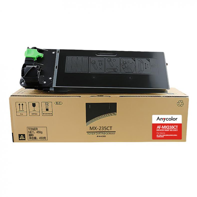 欣彩（Anycolor） AF-MX235CT 粉盒 18000页 （单位：支） 适用夏普sharp 黑色