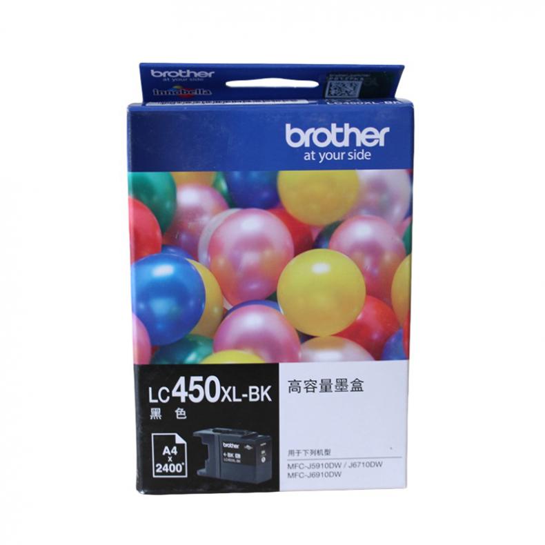  LC450XL-Y 墨盒 1200页 （单位：盒） 适用于MFC-J5910DW、MFC-J6710DW、MFC-J6910DW 黄色