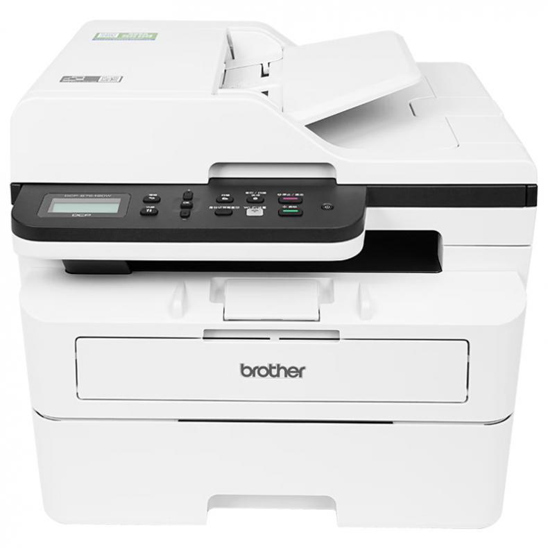 兄弟（brother） DCP-B7648DW 黑白激光多功能一体机 50页输稿器远程打印 （单位：台） 白黑色